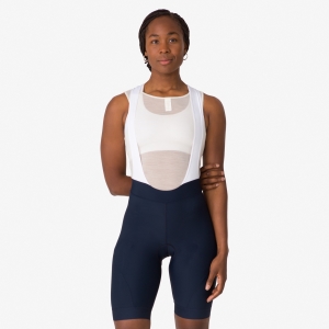 Rapha Core Bib Naisten Shorts Laivastonsininen Valkoinen | AWUPD9471