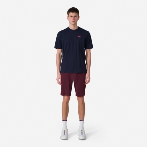 Rapha Logo Miesten T Paidat Laivastonsininen Pinkki | CDELS5732
